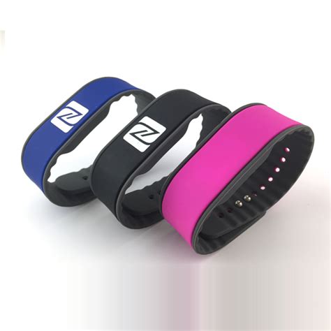 silicone nfc wristband|custom nfc wristbands.